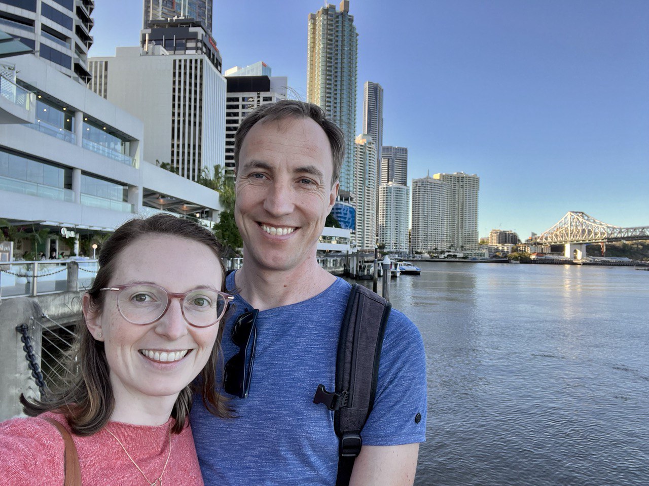 Wir in Brisbane