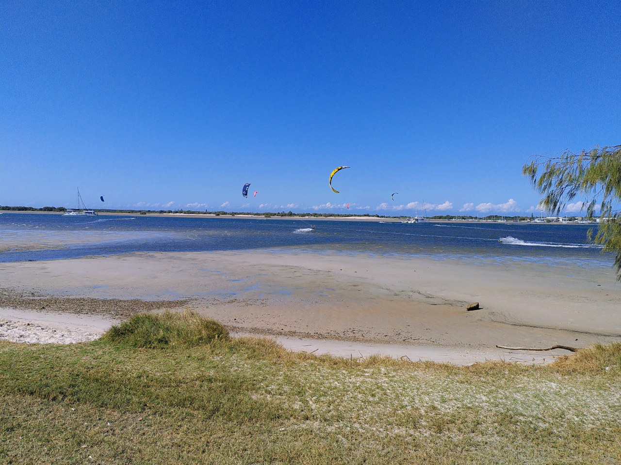 Kiter in Broadwater